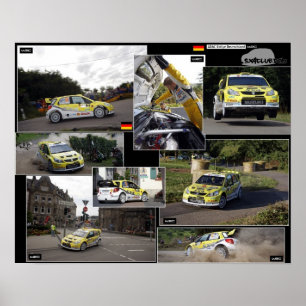Poster du Rallye SX4 Allemagne 2008
