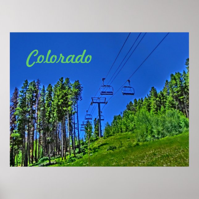 Poster du remonte-pente du Colorado (Devant)