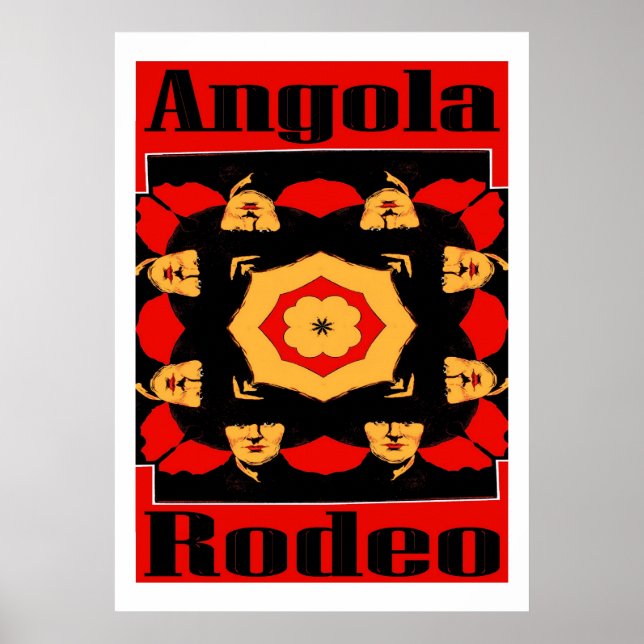 Poster du rodéo angolais (Devant)