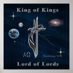 Poster du Roi des rois Jésus