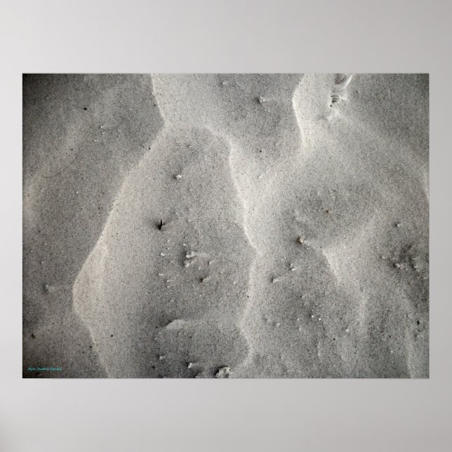 Poster du sable de quartz Abstrait de Siesta Keys (Devant)