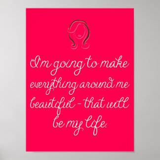 Poster du Salon de Cosmetologie Moderne