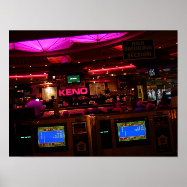 Poster du salon Stardust Las Vegas Keno (Devant)