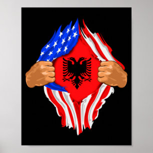Poster Du sang albanais en moi
