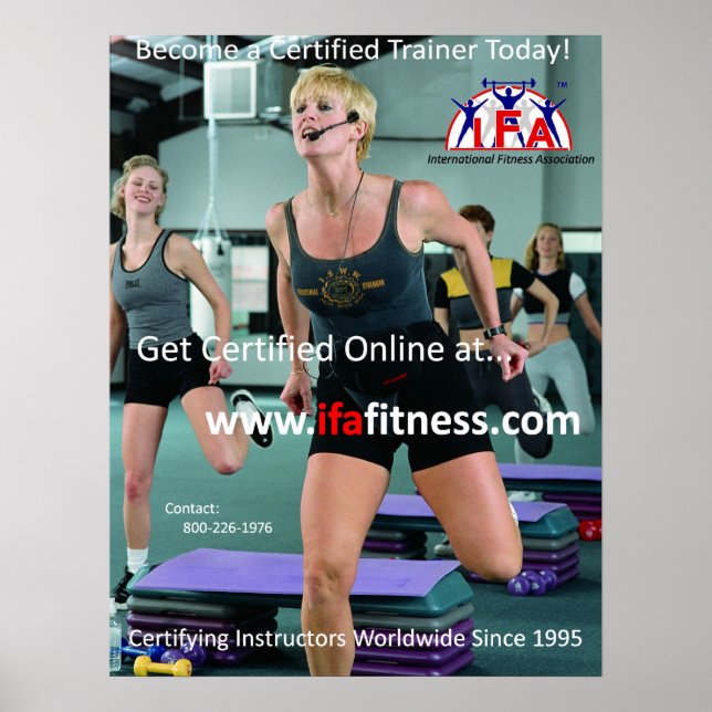 Poster du séminaire de formateurs de l'IFA (Devant)