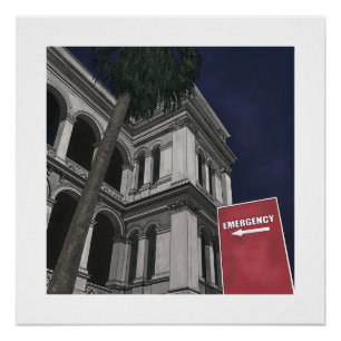 Poster du service d'urgence