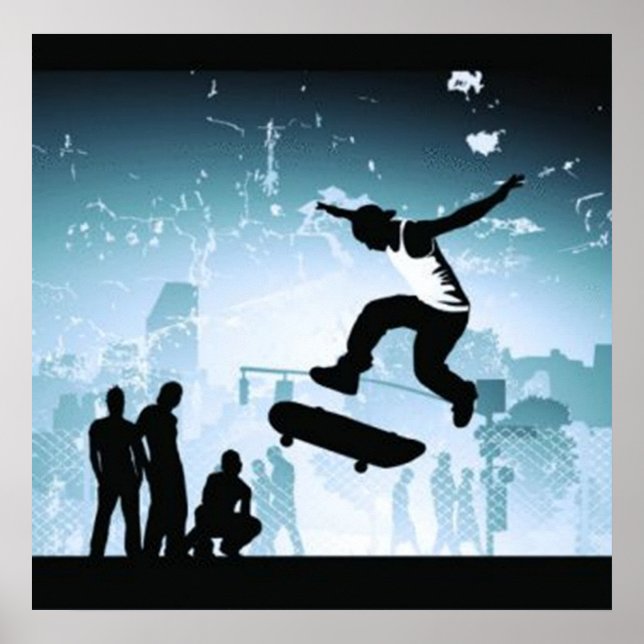 Poster du Skateboarder (Devant)