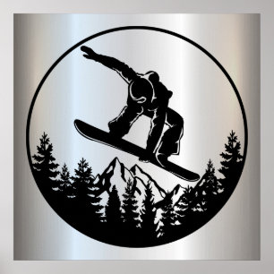 Poster du snowboard