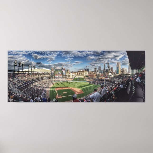Poster du stade de baseball (Devant)
