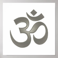 Poster du symbole Om