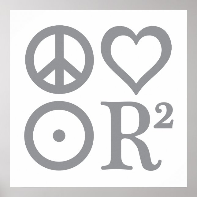 Poster du symbole PLUR (Devant)