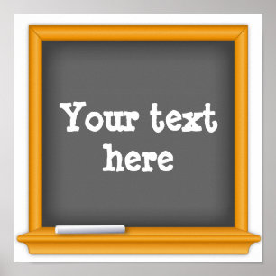 Poster du tableau de bord