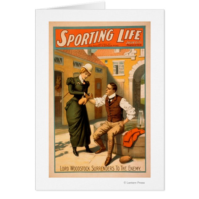 Poster du théâtre de boxe Sporting LifeBoxer (Devant)