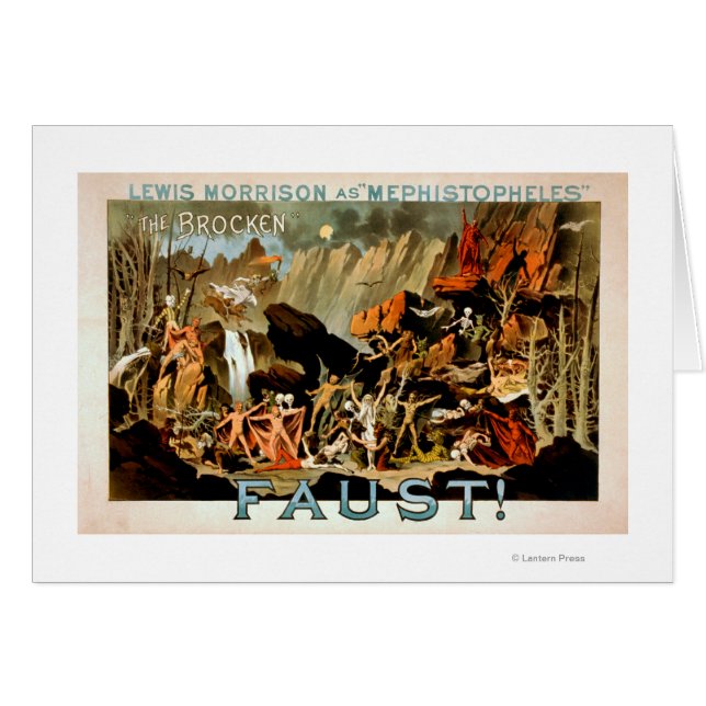 Poster du théâtre musical Faust (Devant horizontal)