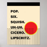 Poster du théâtre musical moderne - Chicago