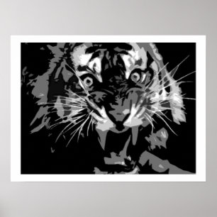 Poster du tigre en ruines