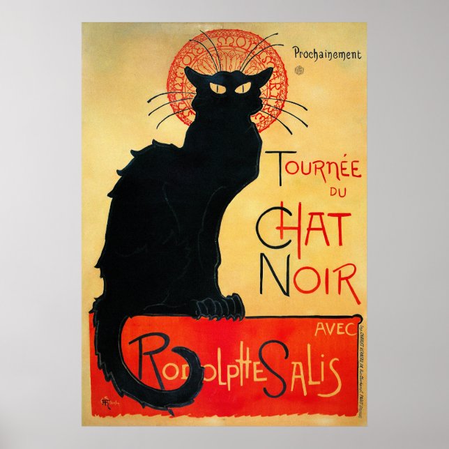 Poster du Tournee du Conversation Noir (Devant)