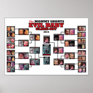 Poster du tournoi Evil Baby Glare-Off 2014
