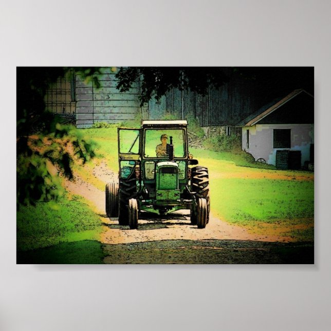 Poster du tracteur (Devant)
