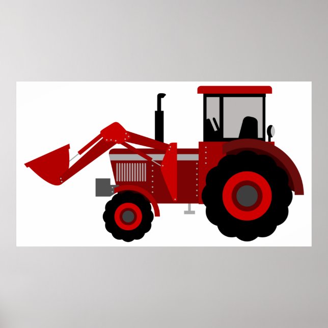 Poster du tracteur (Devant)