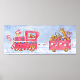 Poster du train de Noël