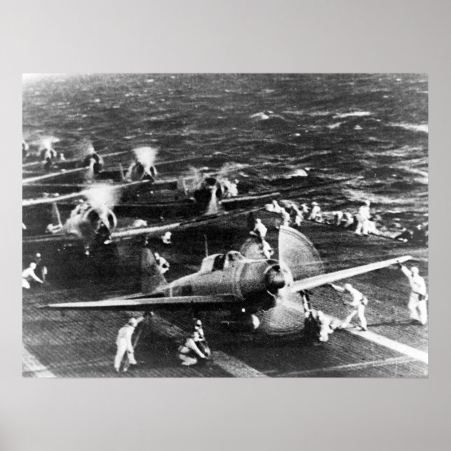 Poster du transporteur Shokaku 18"x24" (Devant)