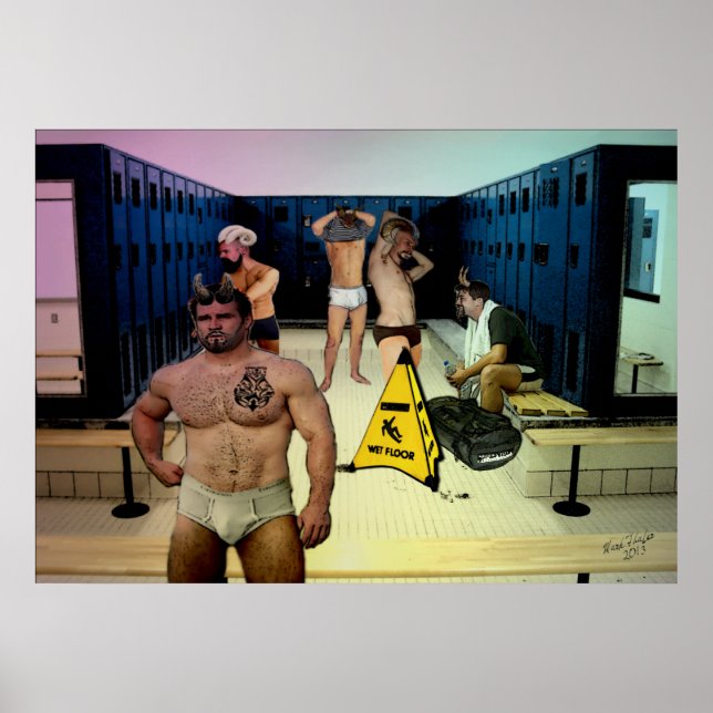 Poster du vestiaire Satyr (Devant)
