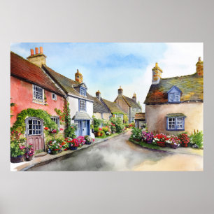 Poster du village anglais