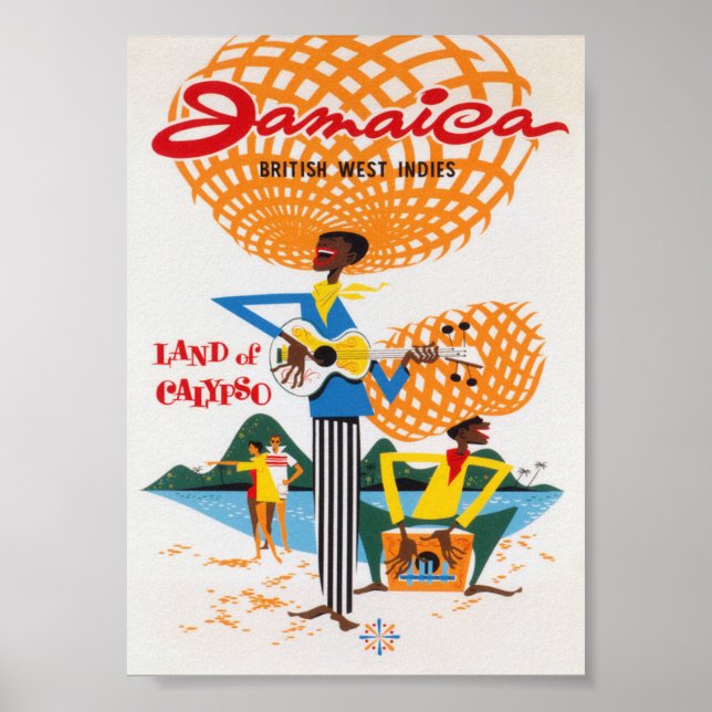 Poster du Vintage voyage Jamaica Retro (Devant)