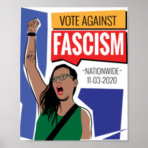 Poster du vote contre le fascisme