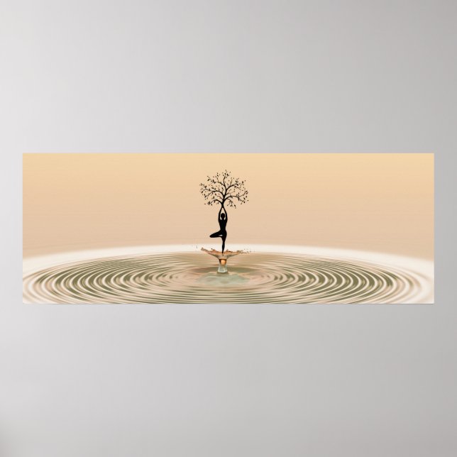 Poster du yoga (Devant)