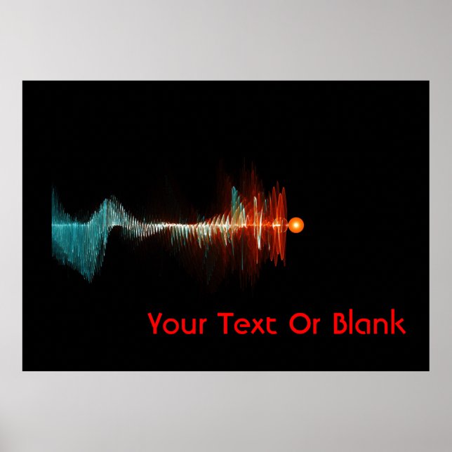 Poster Dualité de la vague de particules (Devant)