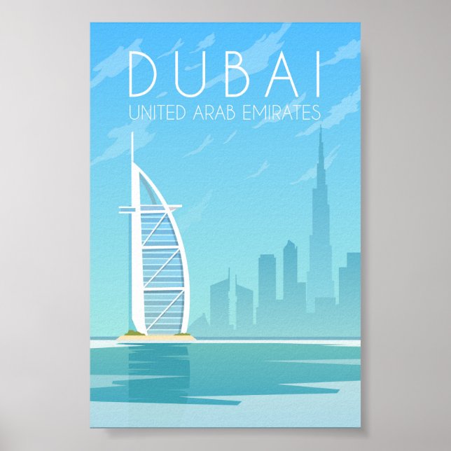 Poster Dubaï (Devant)