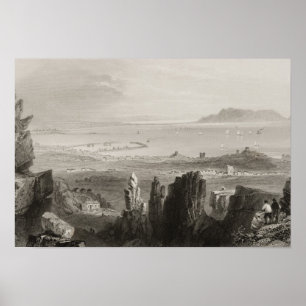 Poster Dublin Bay de Kingstown Quarries