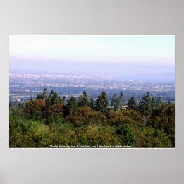 Poster Dublin Mountains, Irlande paysage