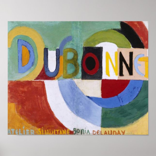 Poster Dubonnet | Sonia Delaunay | (Devant)