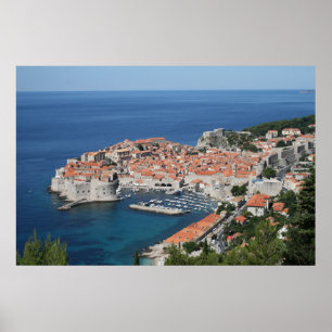 Poster Dubrovnik Hrvatska