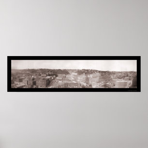 Poster Dubuque, photo 1907 d'IA