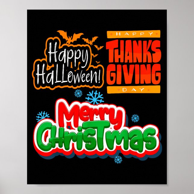 Poster Due To Inflation This Is My Halloween Thanksgiving (Devant)