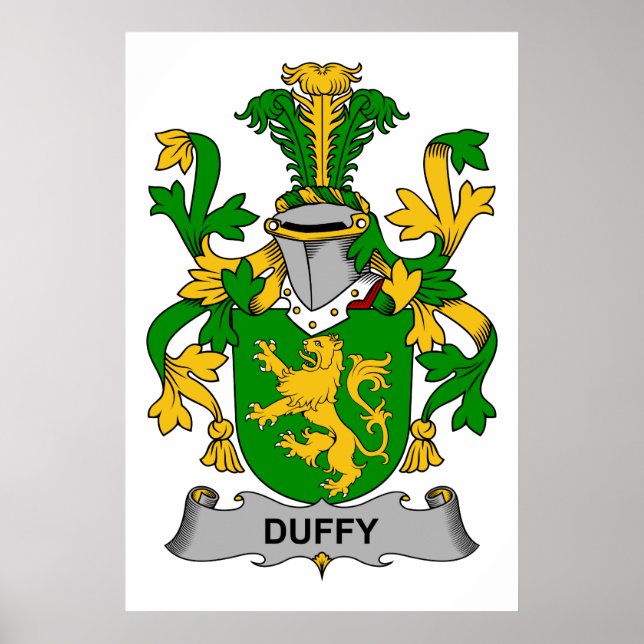 Poster Duffy Family Crest (Devant)