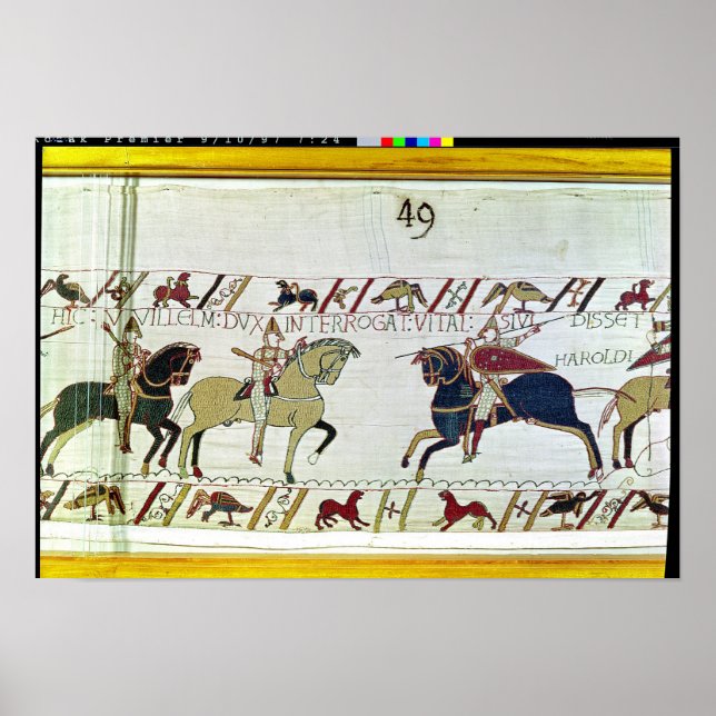 Poster Duke William demande à Vital (Devant)