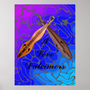 POSTER DULCIMERS-POSTER TRAVERSÉS