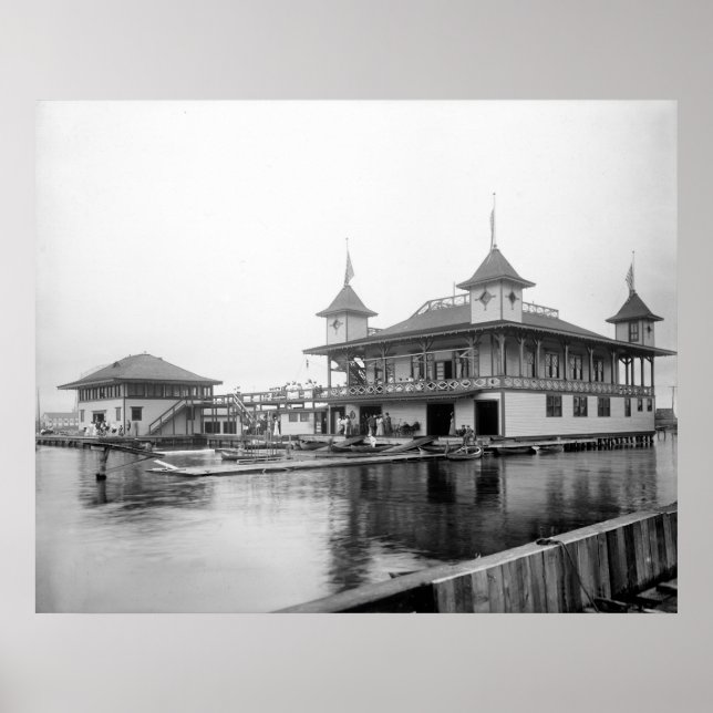 Poster Duluth Boat Club : 1906 (Devant)