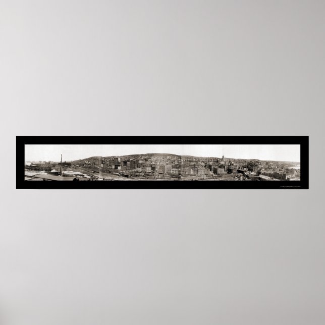 Poster Duluth de MN Point Photo 1901 (Devant)