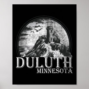 Poster Duluth Minnesota Mn Extérieur 