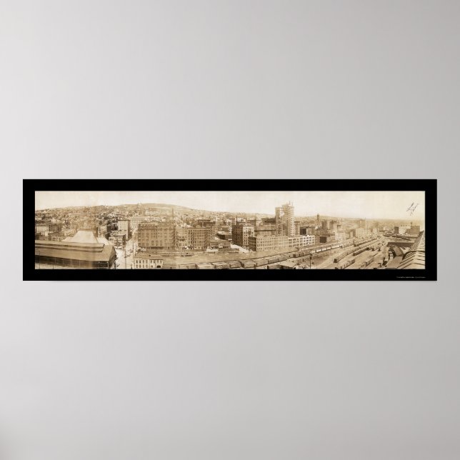 Poster Duluth, MN Photo 1913 (Devant)