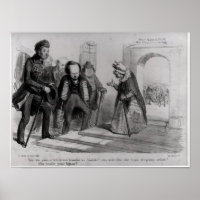 Dumas, Hugo et Balzac sollicitant leur admission