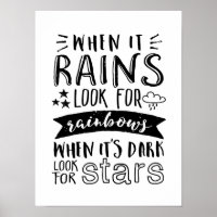Poster d'un devis de vie motivationnel