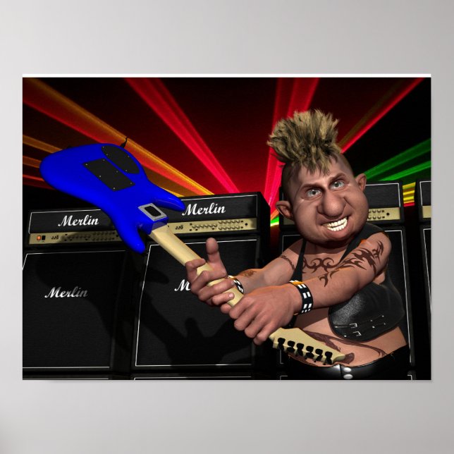 Poster d'un jeune homme brisé (Devant)