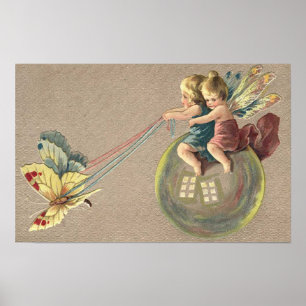 Poster d'une bulle pour les fées